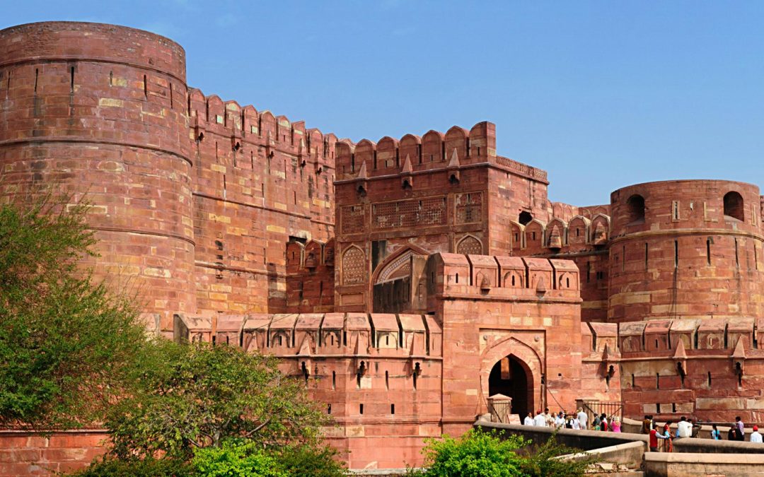 Benteng Agra di India