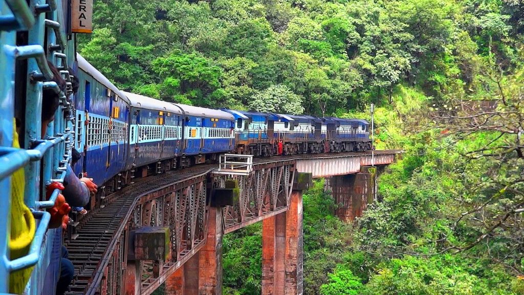 Jalur Kereta Api Gunung India